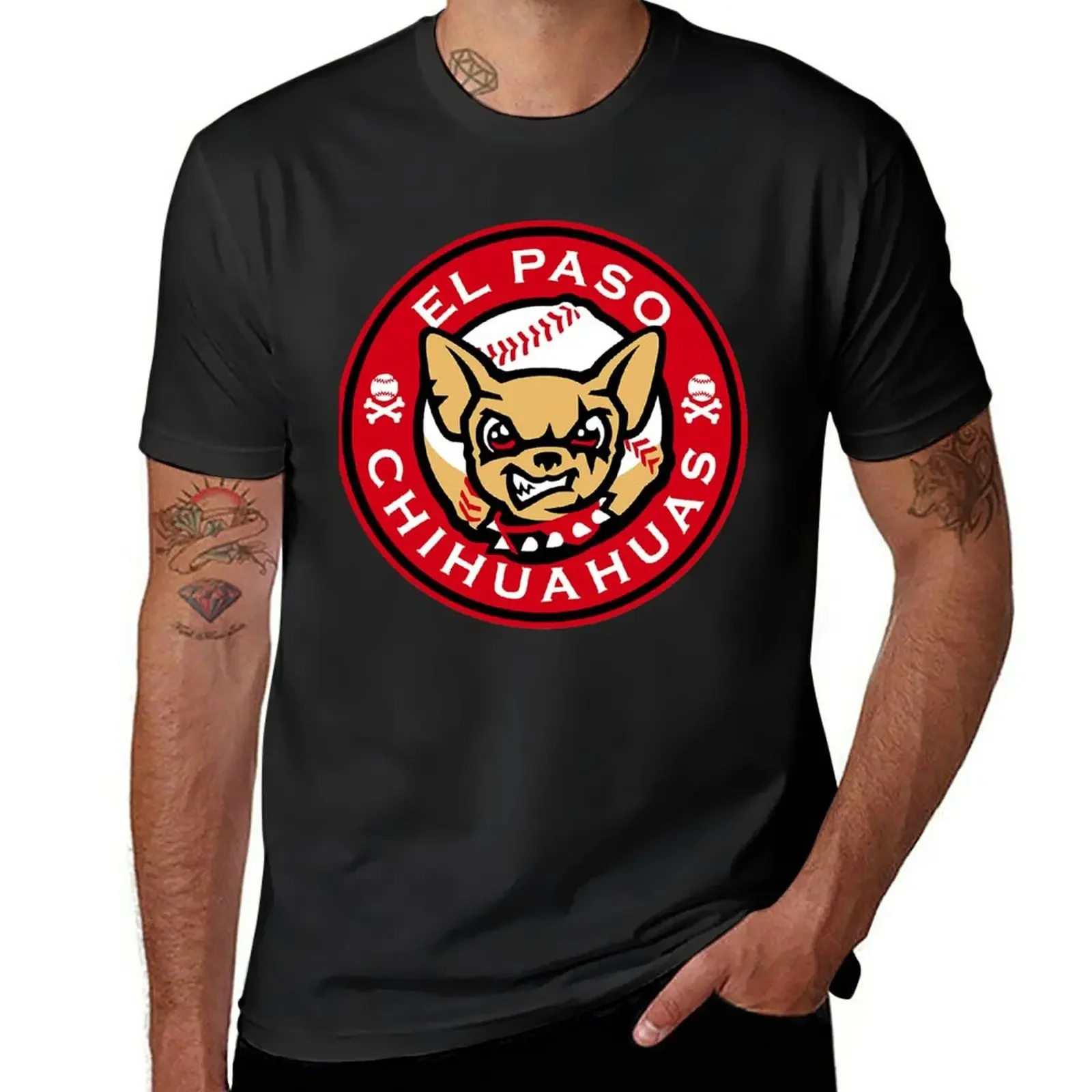

El Paso Chihuahuas Cute Chihuahua Angry Funny Dog Lover T-Shirt kawaii clothes shirts graphic tees mens graphic t-shirts anime