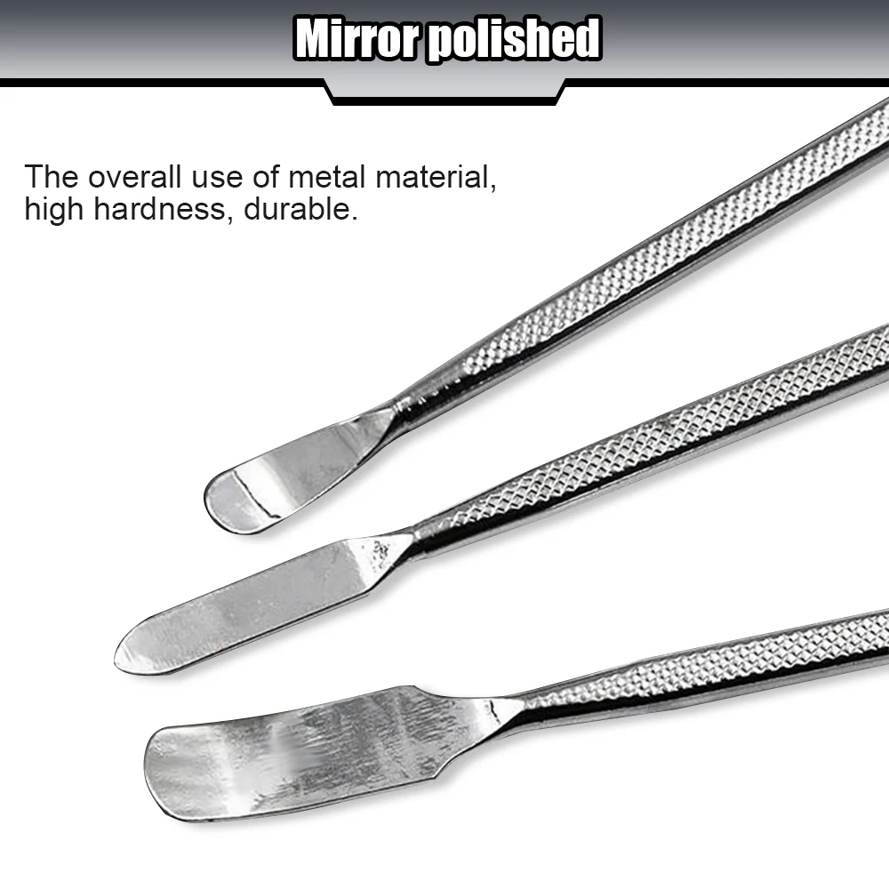 1/3pcs Universal Repair Opening Tools Metal Laptop Phone Disassemble Crowbar Kit Steel Pry Phone Spatula Hand Repairing Tool Set mobile phone repair tools mobile phone repair tools kit manual disassembly tool pry bar screen opening tool plastic pry tool