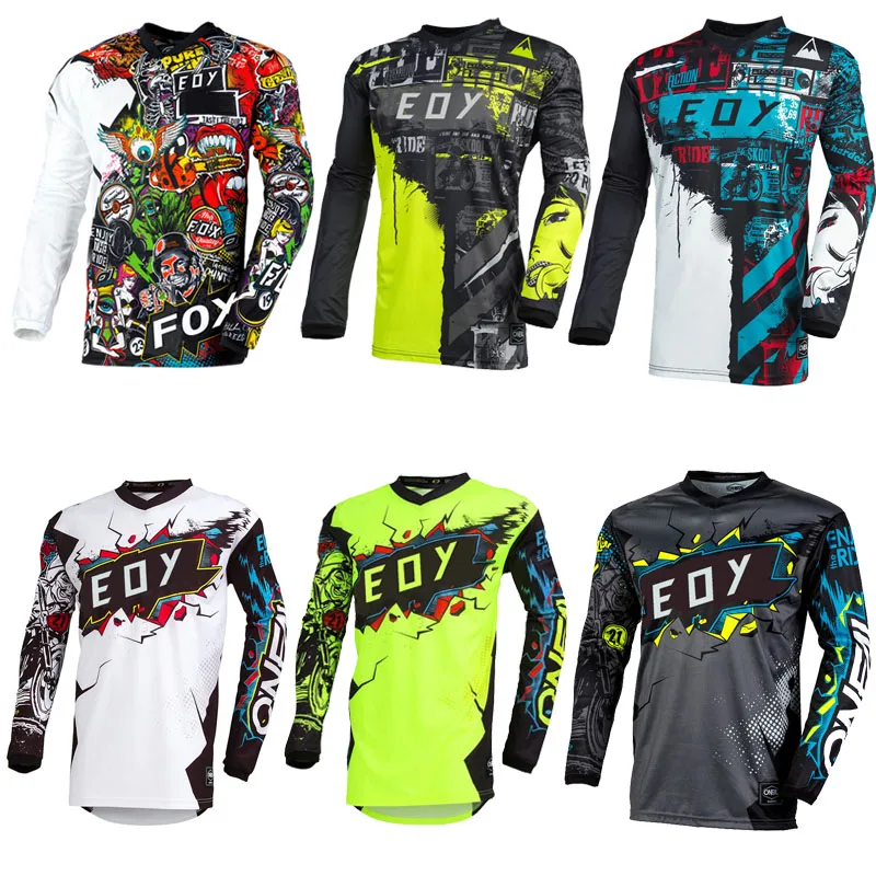 Cycling Clothing Motocross Mountain Enduro Bike T-shirt Cycling Jersey MTB Shirts BMX Women Men