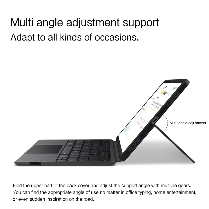 Capa de Teclado para Lenovo Xiaoxin Pad 11 Polegada Tab M11 Tb331fc Tablet Touchpad Teclado sem Fio Capa Protetora 2024 - Imagem 4