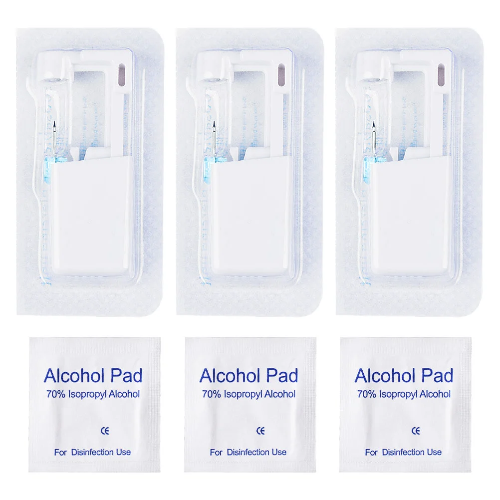 Ear Hole Quick Piercing Guns Ears Piercing Tool With Ear Studs Professional Disposable No Pain Ear Piercing Machine Tools