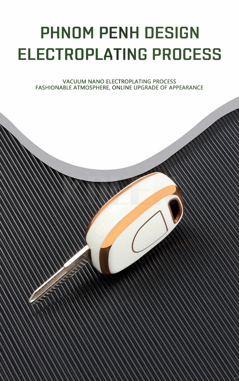 Nuovo TPU Car Remote Key Case Cover Shell per Renault Twingo Clio Kangoo Master NE73 VAC102 Protector Holder Fob Bag accessori - Sc254c13de0a44b089209b7cb28e55d98o