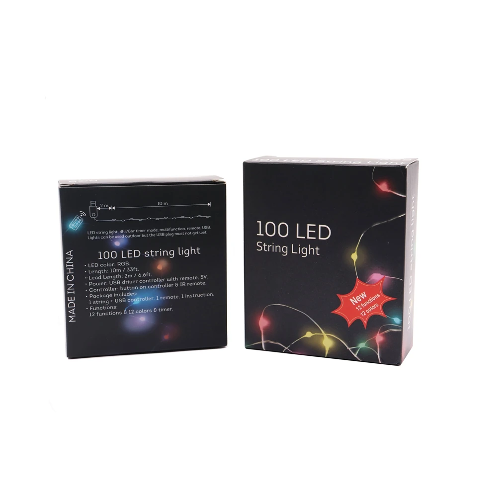 Description Picture 3 of itemDC5V LED String Christmas Lights for Bedroom WS2812B RGB Led Light Bluetooth Full Color Addressable Individually IP67