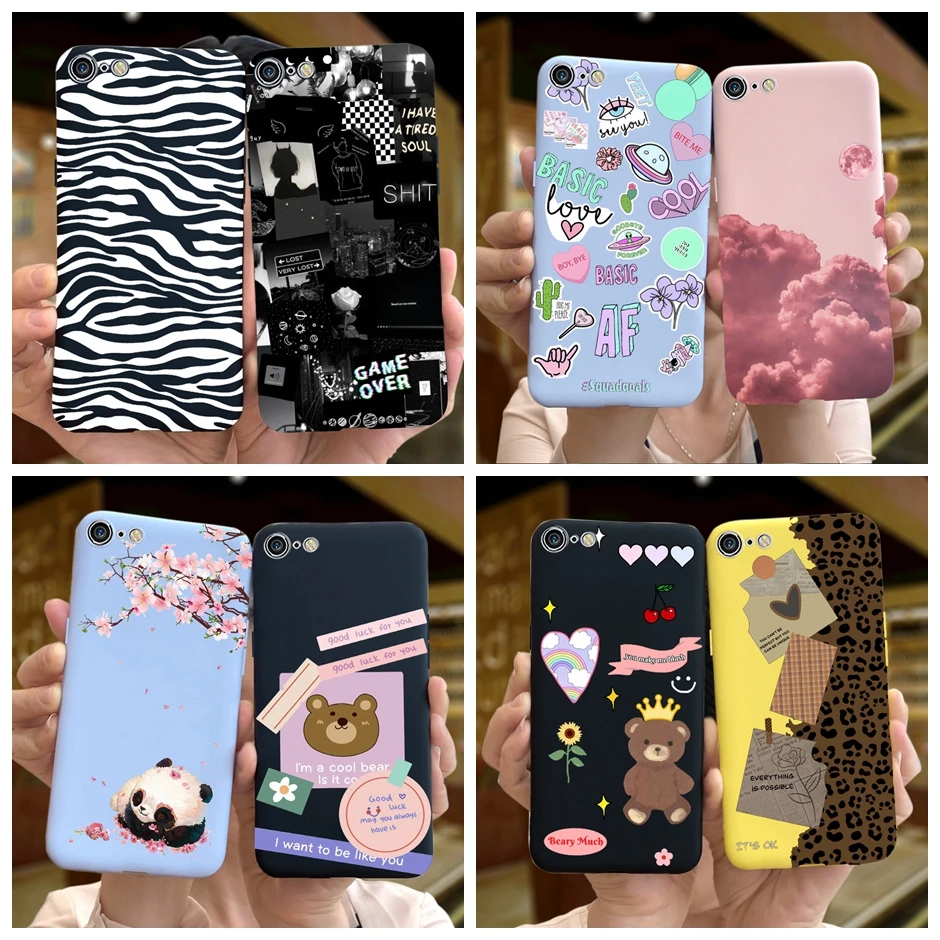Per Apple Iphone 6 Custodia Cover Cartoon Soft Cute Custodia In Silicone Per Apple Iphone 5 5S 5Se 6 Iphone6 Custodie
