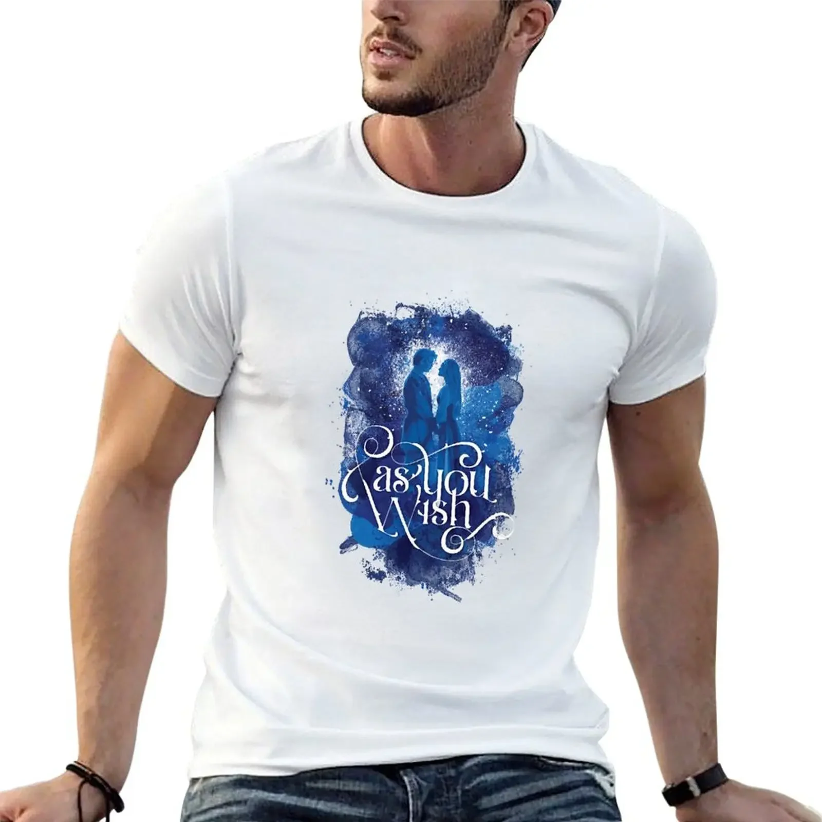 

As You Wish T-shirt customizeds korean fashion heavy weight t shirts for men