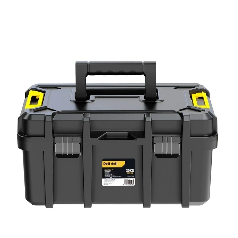 Tools Wide body toolbox Large capacity multi-functional portable plastic portable maintenance electrician set 4