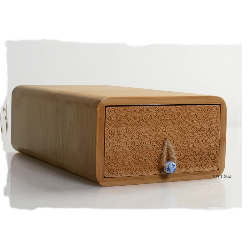 보석 및 찻잎 수집을 위한 대나무 보관 상자