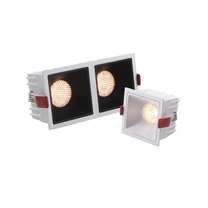 

Квадратный COB встраиваемый потолочный светильник с регулируемой яркостью 10 Вт/15 Вт/18 Вт Светодиодный точечный потолочный светильник для спальни, гостиной, кухни ac110в/220В