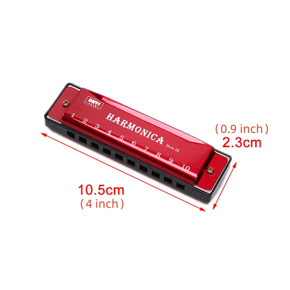 Harmonica Key of C 10 Hole Diatonic Harmonica C with Case for Beginner Students Kids Gift diatonic harmonica kids harmonica mouth harp