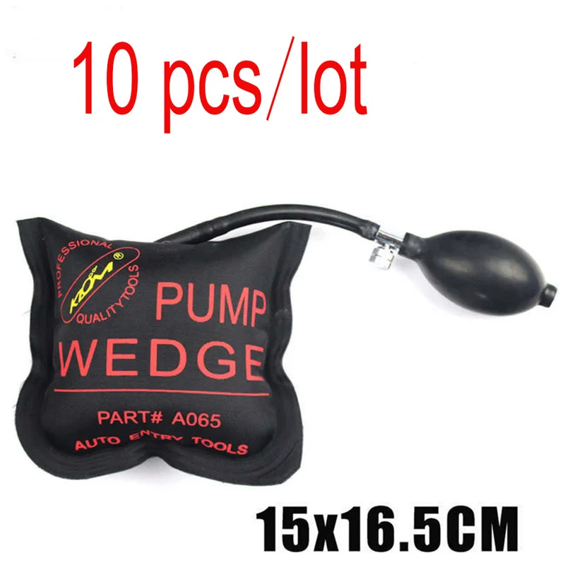 

10 Pcs/lot Good Quality Klom PUMP WEDGE Airbag,middle Air Wedge,LOCKSMITH TOOL Padlock Tool.lock Pick Set