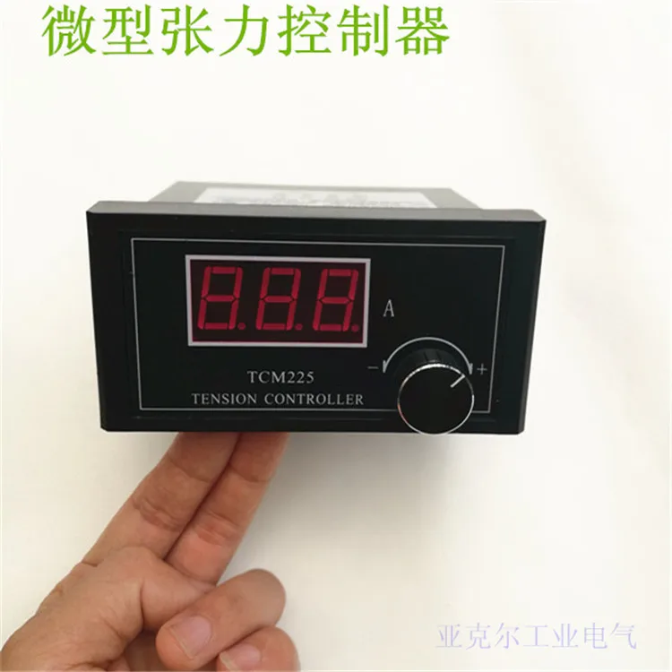 

Miniature Tension Controller TCM225 Controller Manual Magnetic Powder Tension Regulator Clutch Brake Laminating Machine 24