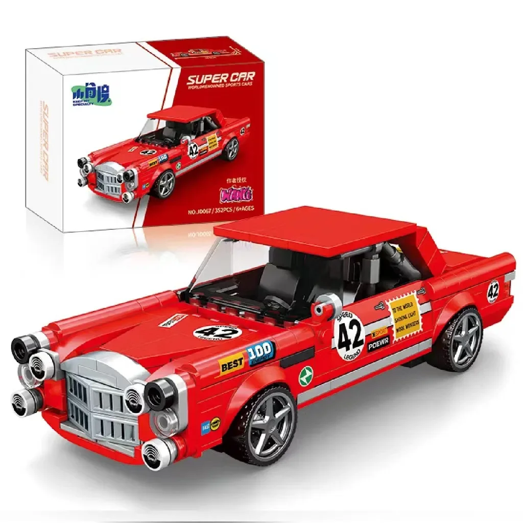 Speed Champions Hypercar Building Blocks – Famous Sport Vehicle Toy Gifts