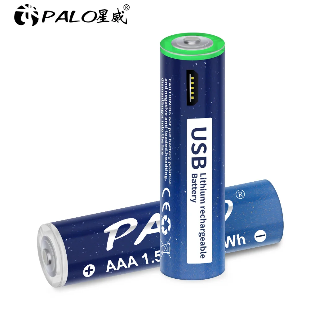 Piles rechargeables USB AA + AAA 1.5V, 1.5 mwh, lithium-ion, charge rapide  - AliExpress