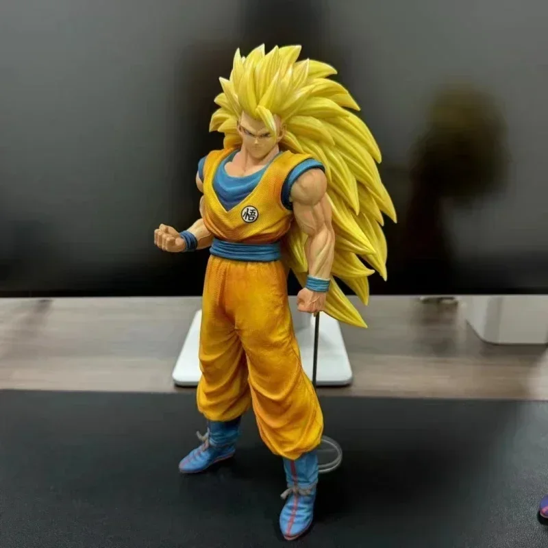 Figuras de anime GK de 30 cm de Dragon Ball Super 3 Goku Super Saiyan ...