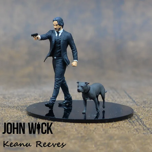 John Wick Statue - John Wick - 1:10 Scale or Miniature