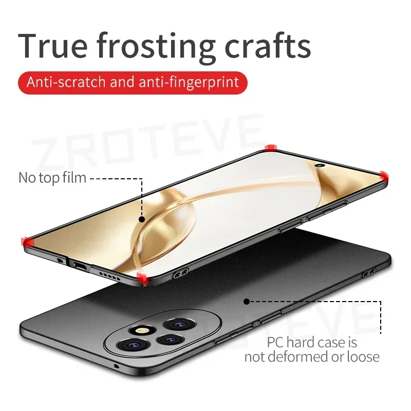Ultra Thin Matte Hard PC Shockproof Phone Case -