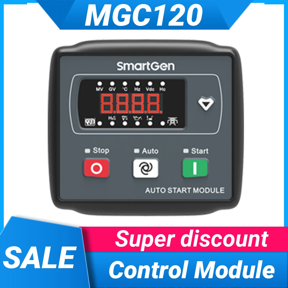 

MGC120 Smartgen Control ler AMF автоматический старт стоп ATS импульсный генератор, панель управления, небольшие детали