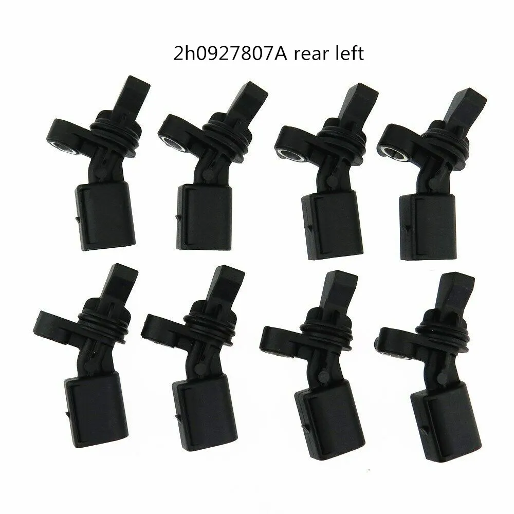 Sensore Di Velocità Ruota Posteriore Sinistra Nera 8 Pz/Set Abs Per Vw Passat Amarok Audi A3 Tt 2H0 927 807A 2H0 927 807 A 2H0 927 808A