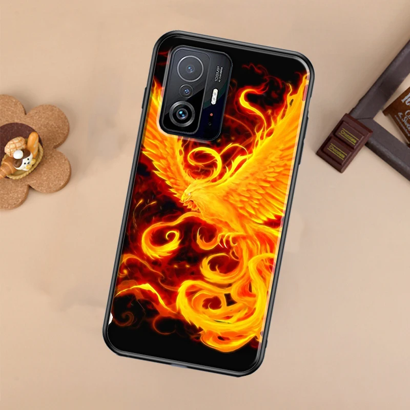 Phoenix Bird Design Phone Case