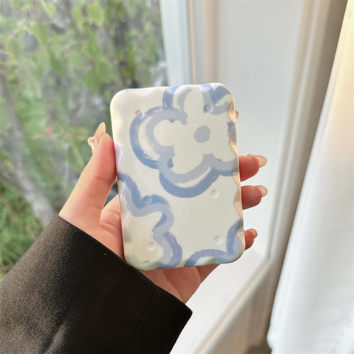 Flower Pattern Case for iPhone External Battery