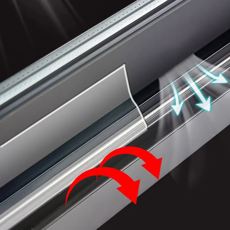 5M Door Seal Strip Self AdhesiveWindow Sealing Tape Windproof Dust Weather Strip Home Door Transparent Soundproof Sealstrip - Image 4