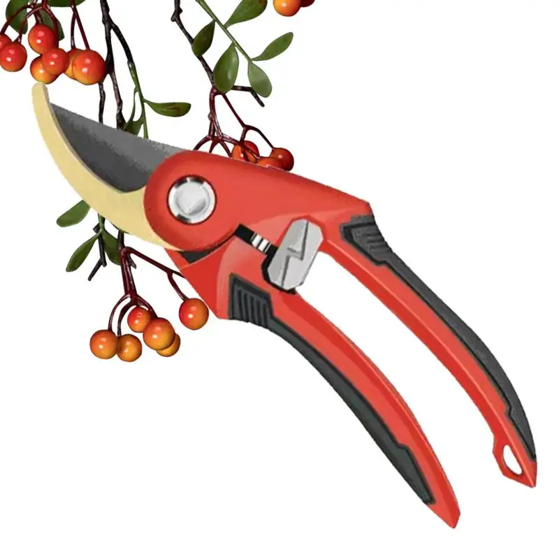 

Gardening Scissors Garden Trimming Scissors With Safety Lock And Comfortable Grip Plant Scissor For Gardener Fruit Branches Yard