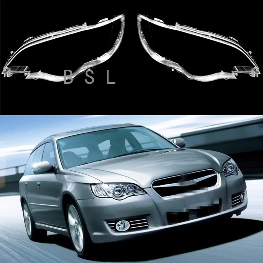 

Car Headlamp Auto Light Case Transparent Lampshade Lamp Shell Headlight Lens Glass Cover For Subaru Legacy 2006 2007 2008 2009