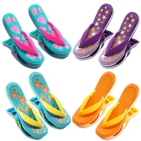 1 Pcs Plastic Beach Towel Clips For Beach Pool Chairs Cruise Ship Lounge Large Cute Clothespins Holder Pegs Clamps 2