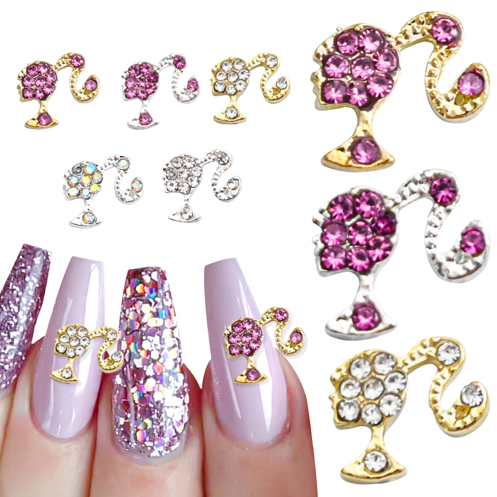 designer nail charms