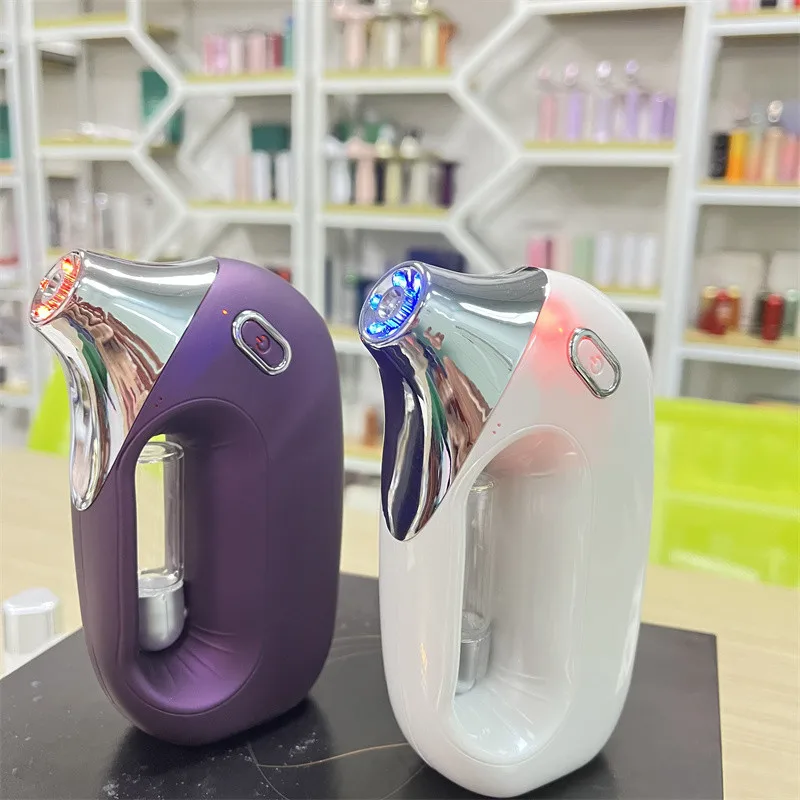 

New Facial Skin Moisturizing Mist Sprayer Airbrush Facial Deep Cleaning Oxygen Injector Sprayer Cordless Air Brush Compressor