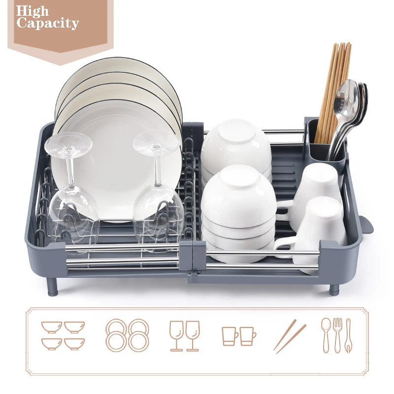 https://ae01.alicdn.com/kf/Sc2567bbd5deb42db93e7bcbc4553f65cx/Stainless-Steel-Dish-Drying-Rack-Adjustable-Kitchen-Plates-Organizer-with-Drainboard-over-Sink-Countertop-Cutlery-Storage.jpg