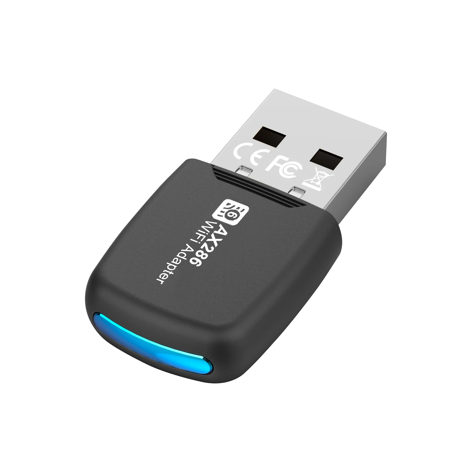 WiFi Adapter USB Wifi Adapter Wireless Network Card for PC Win 7/Win10 /Win11，Linux