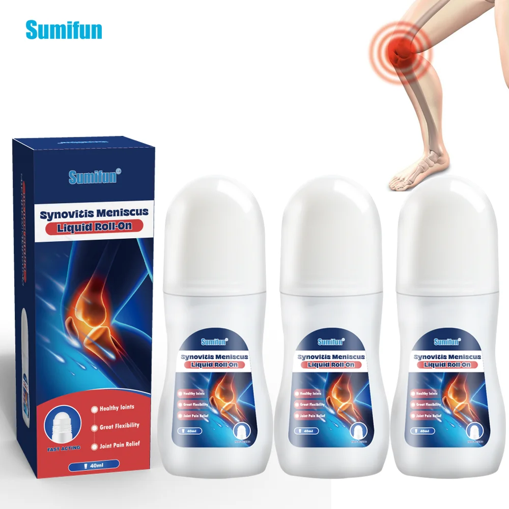 1/2/3Pcs Sumifun Meniscus Synovitis Analgesia Cream Knee Joint Pain Relief Ointment Rheumatoid Arthritis Ache Massage Plaster