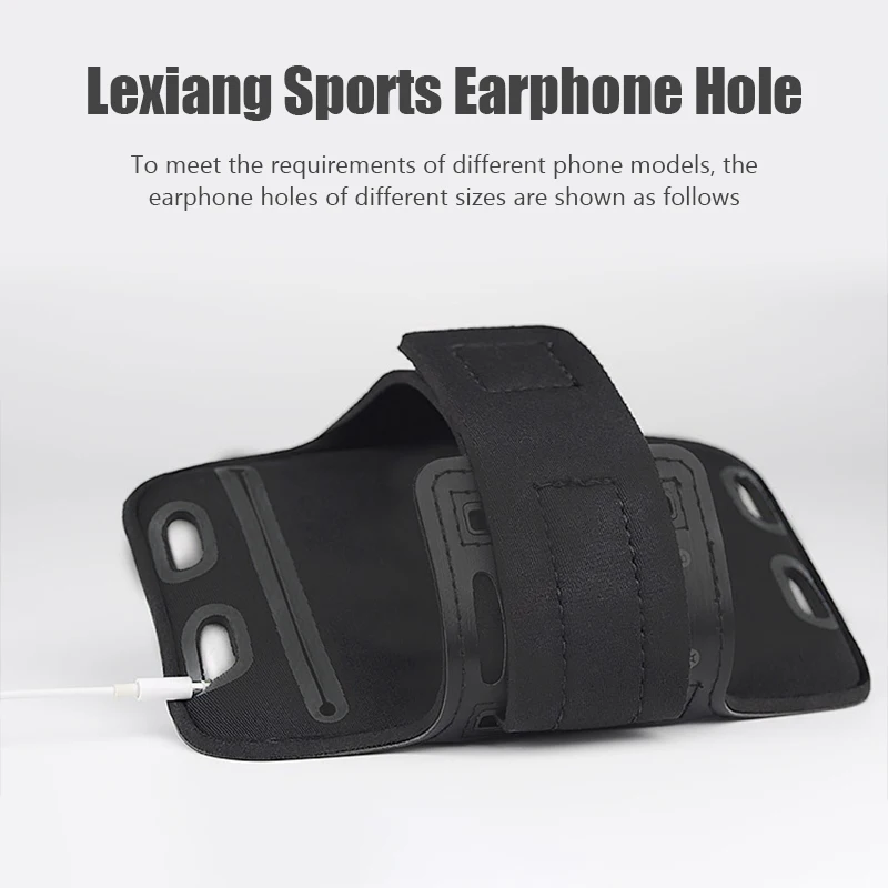 5.5 Inch Phone Bag Outdoor Sports Smart Phone Holder Gym Running Phone Armband Arm Band Cases for Samsung iPhone Under 6 inches