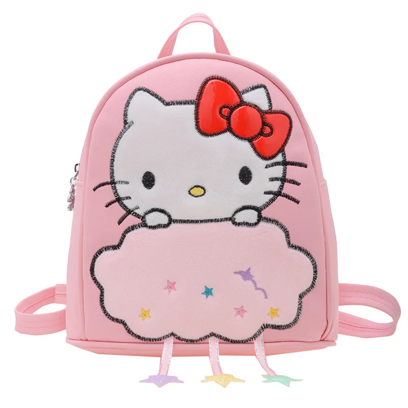 

Новый рюкзак Sanrio Kuromi Melody Hello Kitty Cinnamoroll с героями мультфильмов, милый вместительный детский школьный рюкзак, модная детская танцевальная сумка