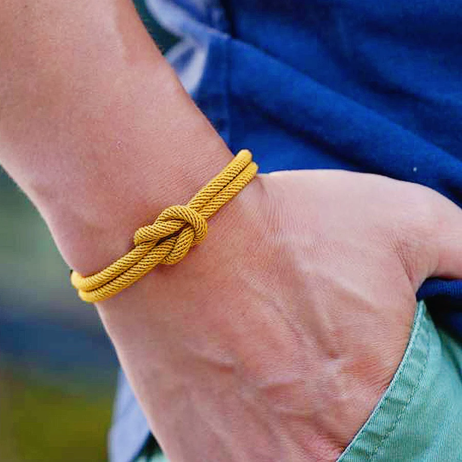 Mens Adjustable Rope Bracelet Red String Chain