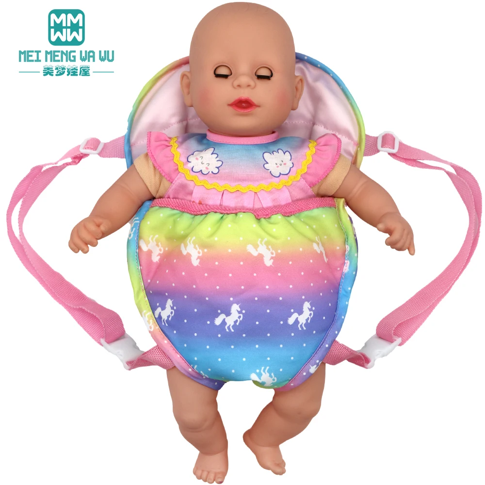 Doll Accessories Mini Baby Backpack For American Doll