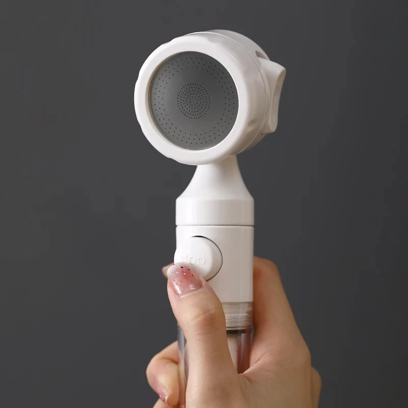 Portable Pressurized Filtration Shower Head With Antibacterial Nozzle,Modern Shower Design,Durable Construction