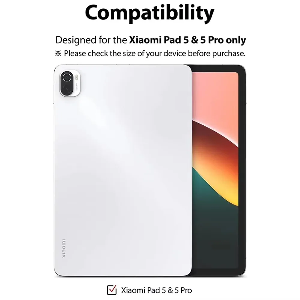 Premium 2-Piece Glass Protector for Tablets - Ultra-Durable 9H Screen and Lens Protection Film