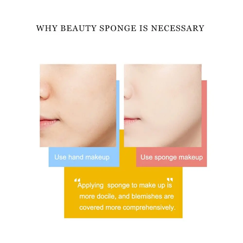 7Pcs Canned Beauty Sponges & Powder Puffs, Super Soft Blender Makeup Sponge And Makeup Puff For Loose Powder Liquid - Gift Set