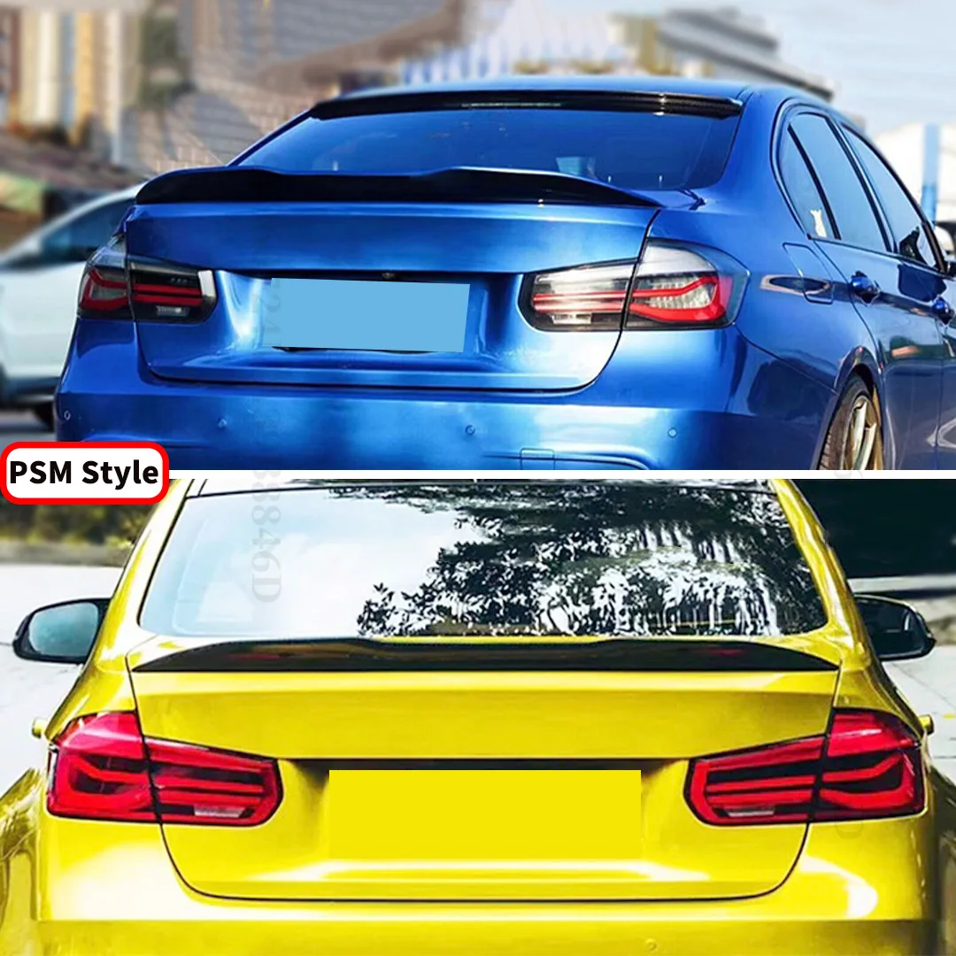 Racing Rear Deflector Airfoil Spoiler Wing Tail for BMW 3 Series F30 F31 (2013–2018) 4