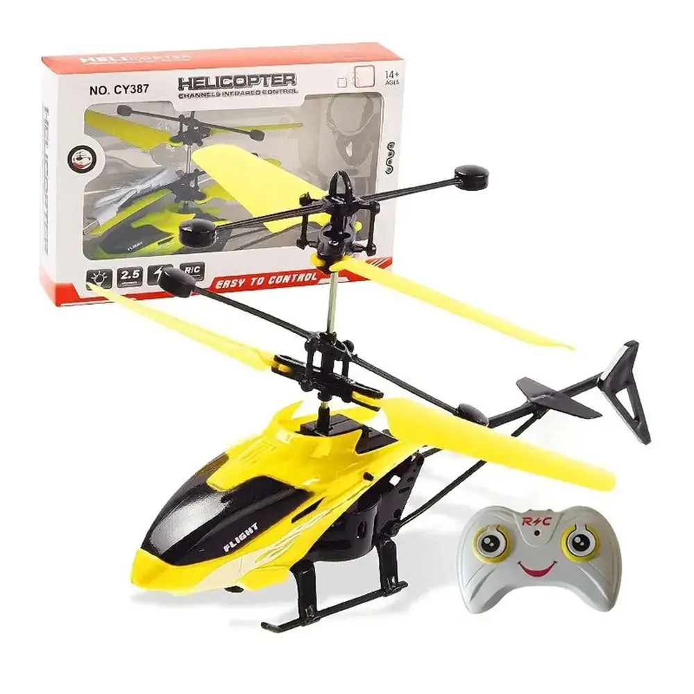 RC Helicopters Drone Mini Remote Control Induction Hovering Gesture Control Suspension Helicopter Aircraft Children Toy