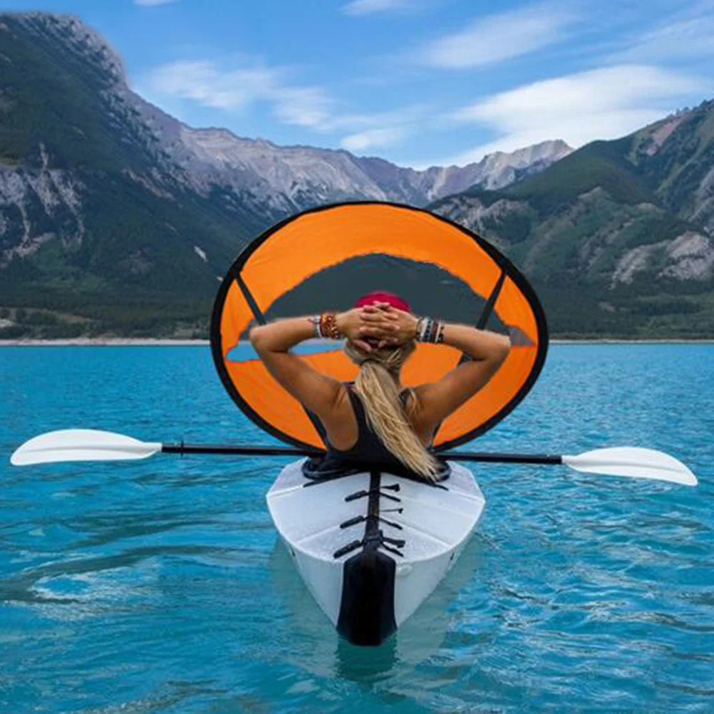 

Paddle Canoe Kayak Sail with Clear Window Scout Downwind Foldable Folding Accessories