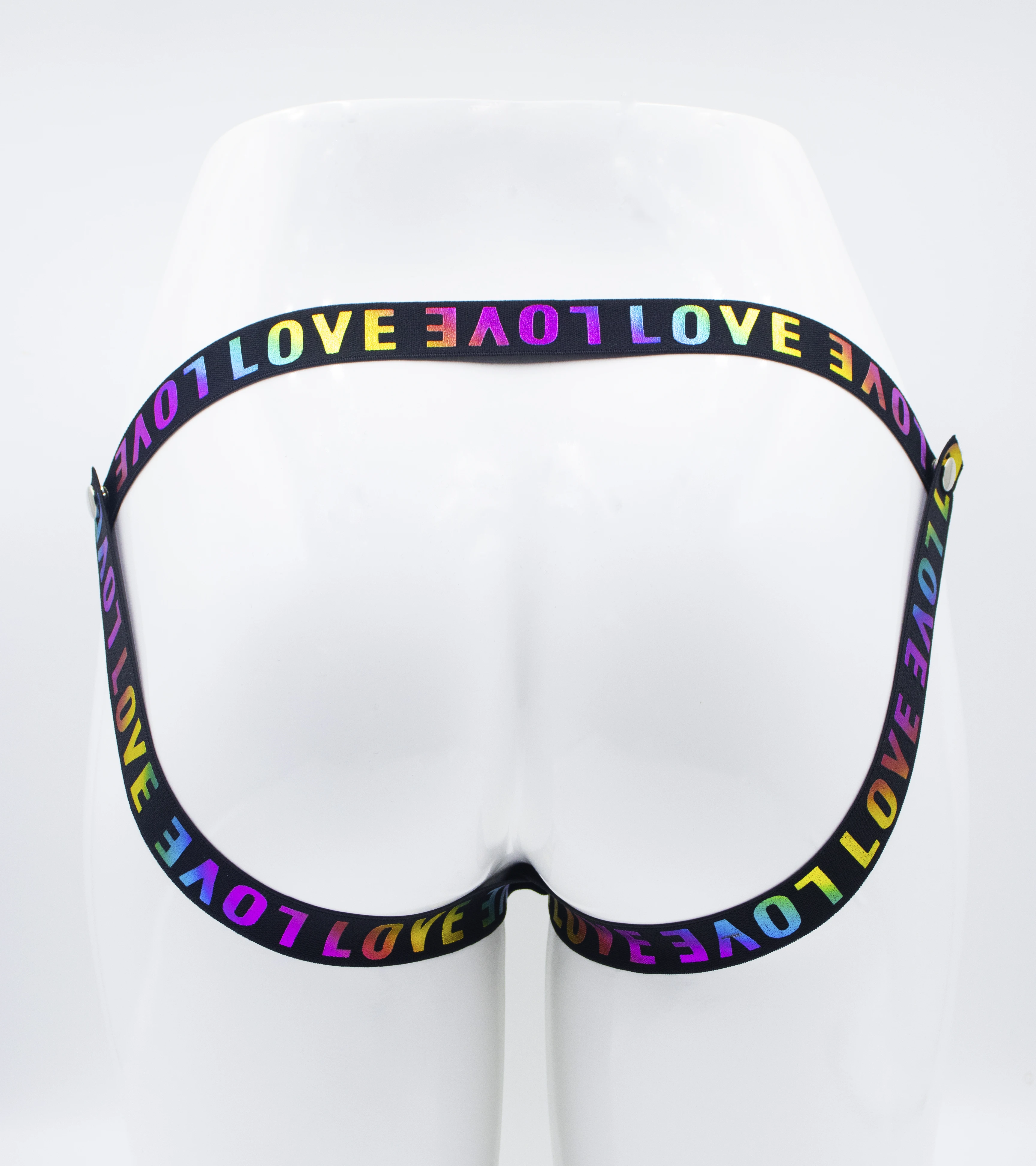 Male Chastity Cage Anti-off Device Printed Letters-Love Elastic Band Auxiliary Belt Adjustable Cord Cock Ring Accessories Sextoy penis chastity cage chastity lock sex toy chastity cage accessory penis cock ring