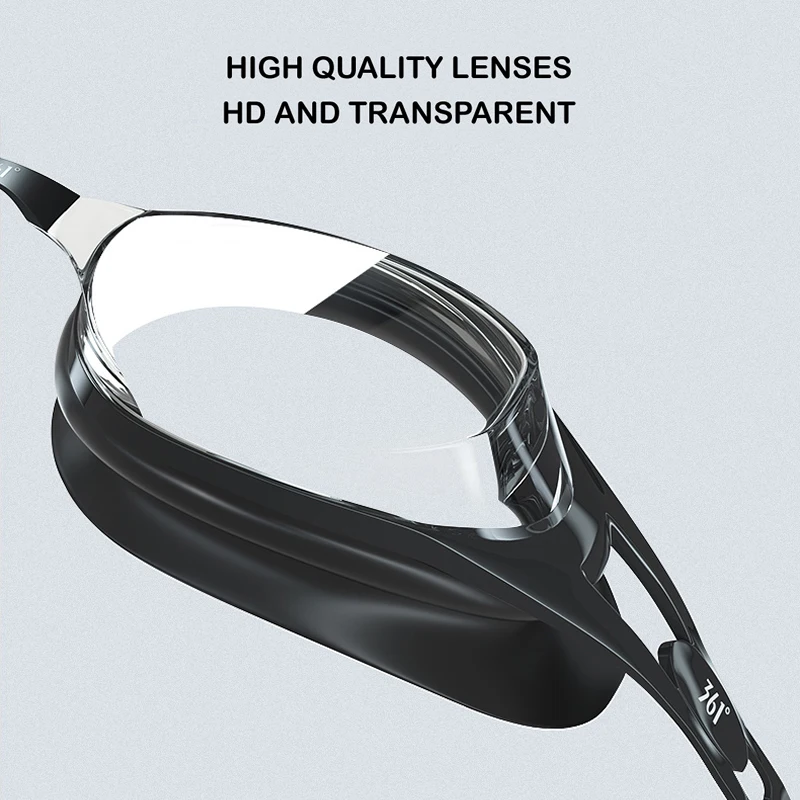 Swimming Goggles HD Waterproof Anti Fog Professional Myopia For Men Women Water Sports Eyewear Equipment Diopter -2.0 ~ -6.0