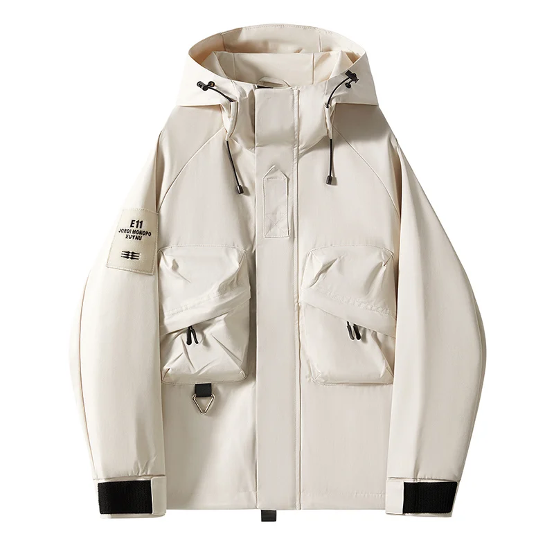 Ski-jas voor heren Waterdichte wandeljassen Regenjassen Jasjassen Windjack Fietsen Racing Basisstijl Waterbestendige jassen