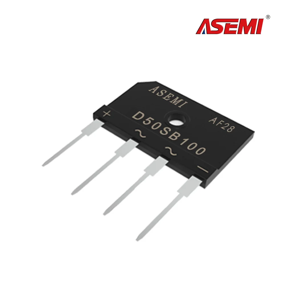 3PCS ASEMI D50SB100 Bridge Diode Rectifier 50A 1000V New Condition