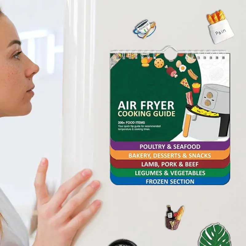 Ricetta Programma Post Ricette Friggitrice Ad Aria Magnetica Appesa Cottura Verticale Utensili Da Cucina Richiesta Cheat Sheet Paste Vestito Pratico