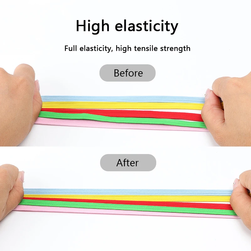 Elastic No Tie Shoe Laces Anchors 1 Pair