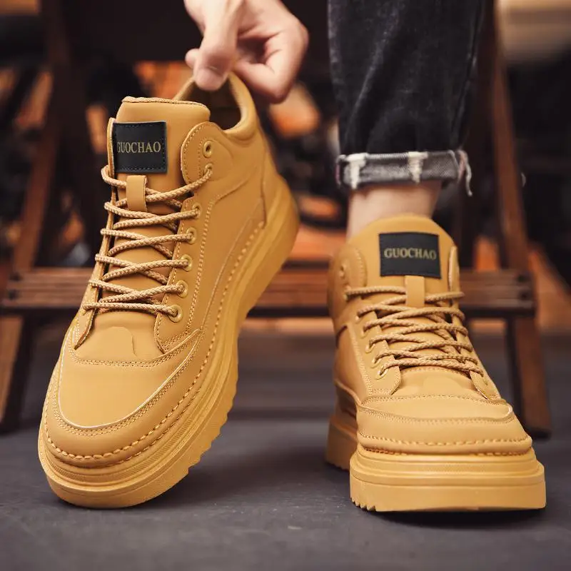 

Осенне-черные мужские туфли Новинка 2023 модные весенне-осенние кроссовки для отдыха мужская Тканевая обувь модная спортивная обувь